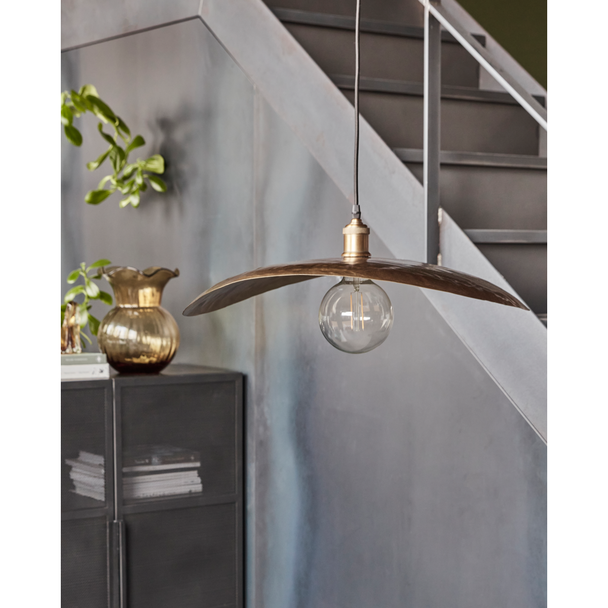 Lampenkap House Doctor Hatt Messing Ø60 cm