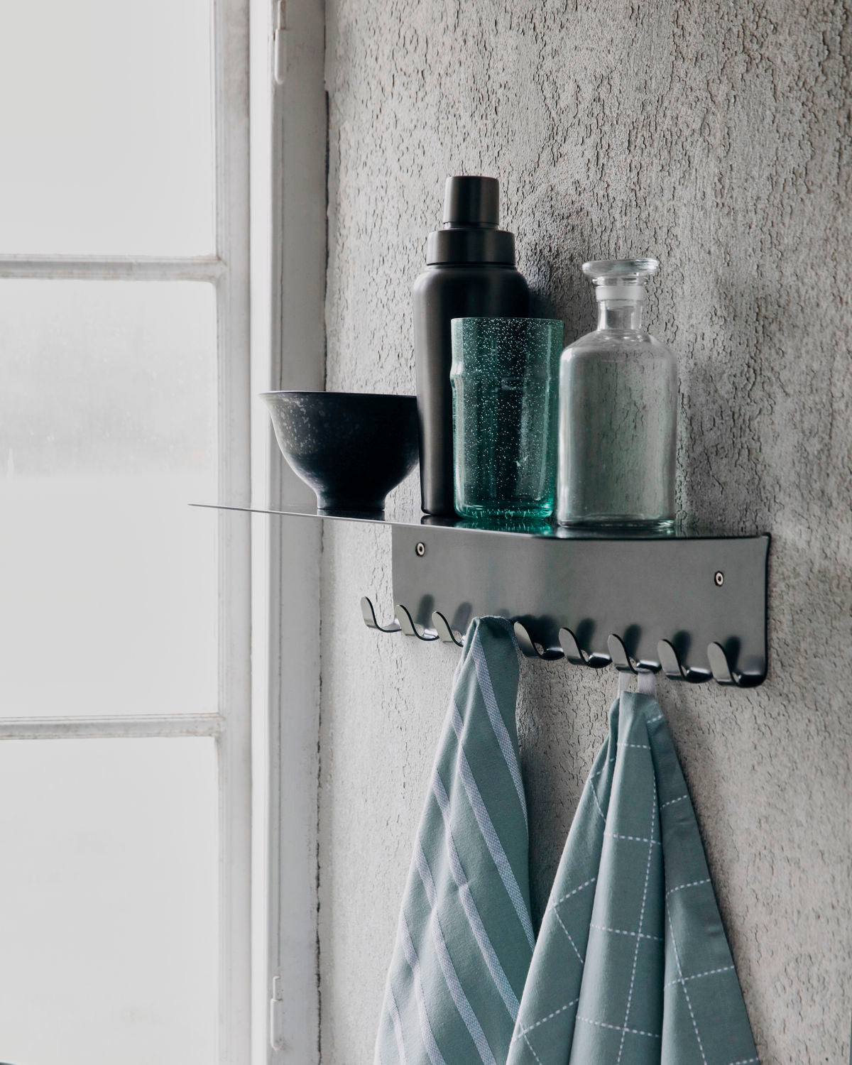 House Doctor Kapstok/book Rack Black