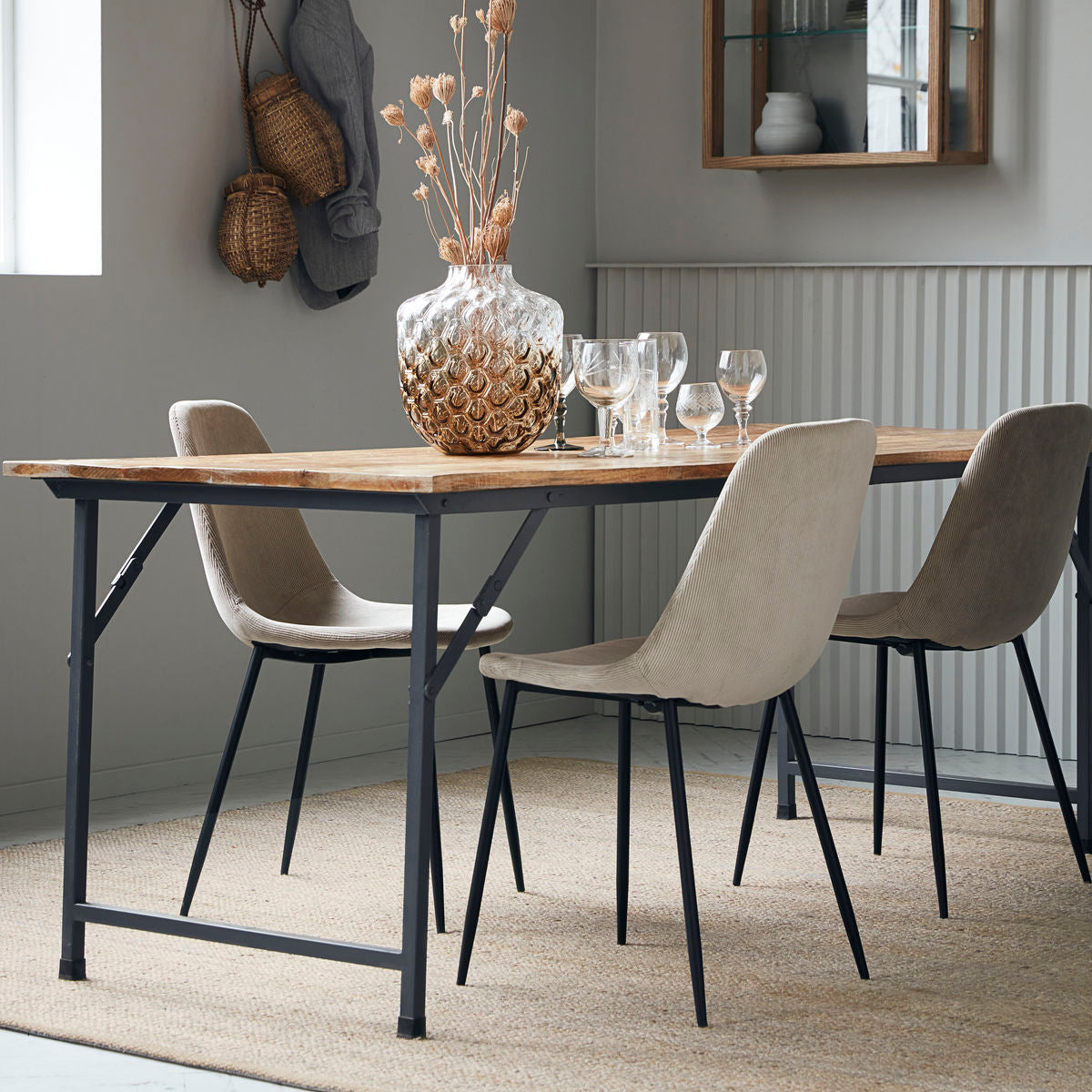House Doctor Vloerkleed Hempi beige