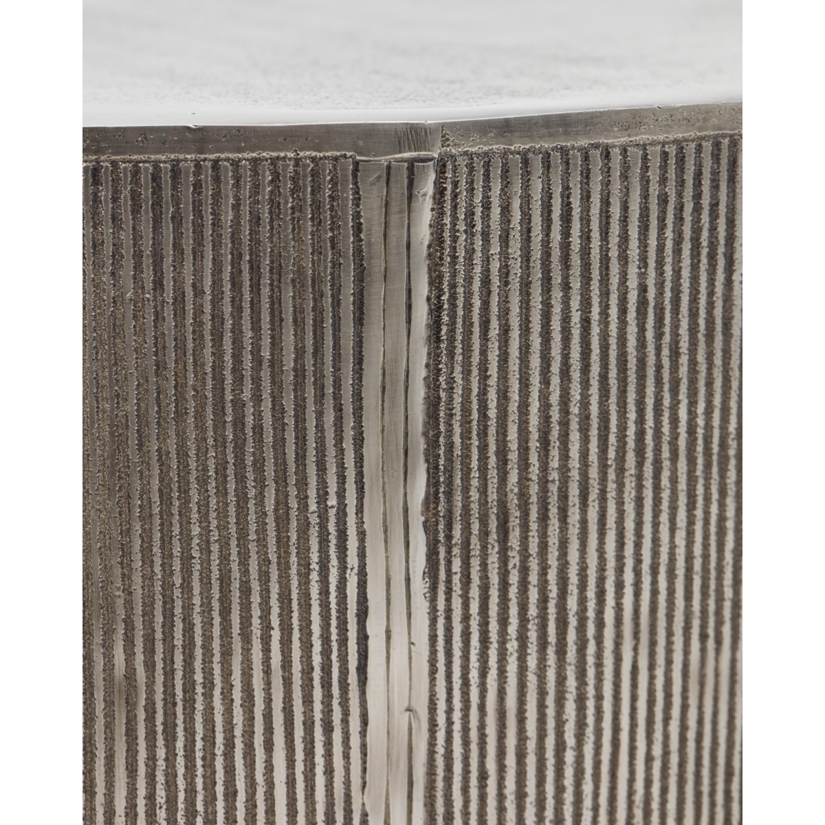 House Doctor Bijzettafel Rota Zilver Hoogte 35 cm