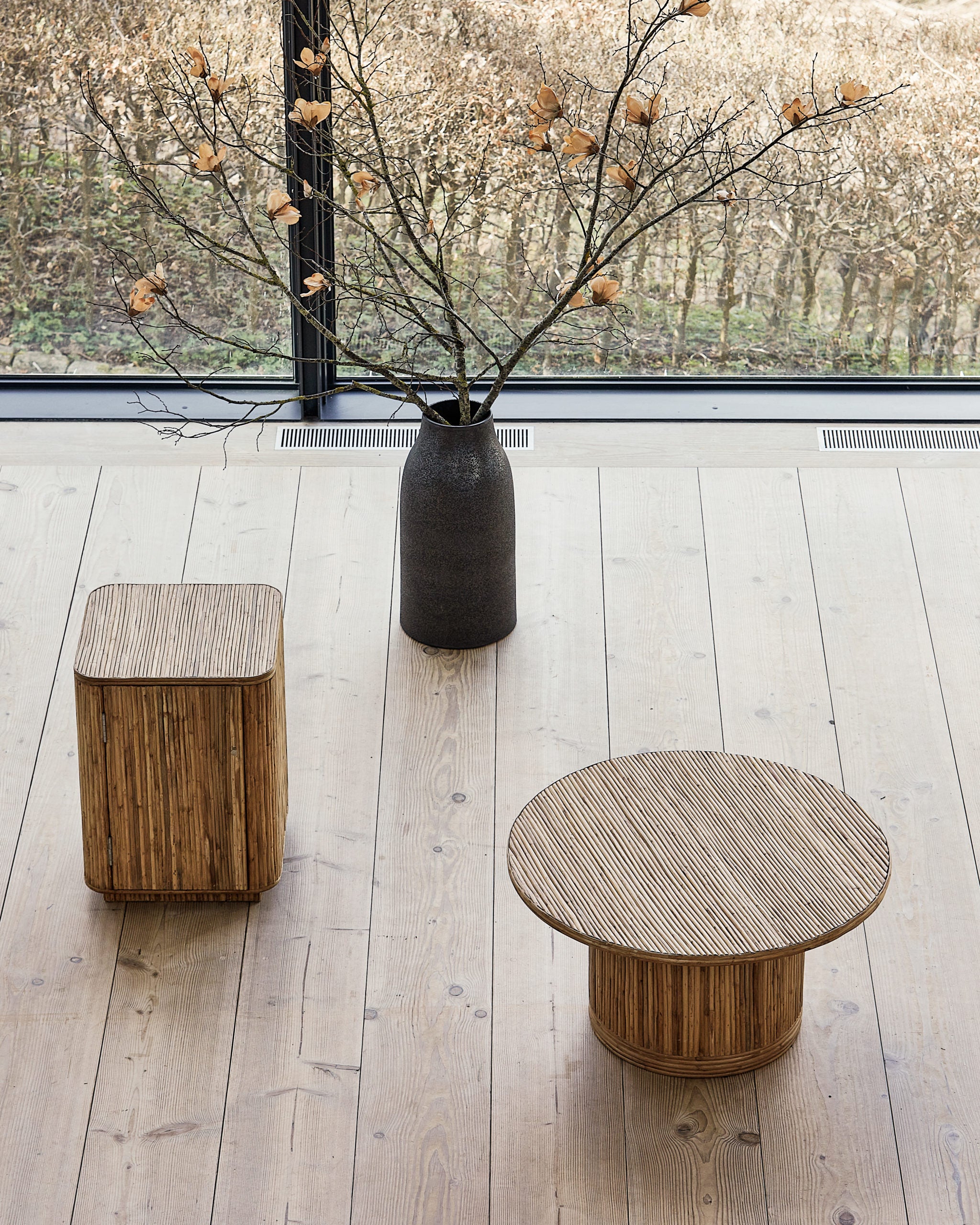 House Doctor Rotan Kast Gro Naturel