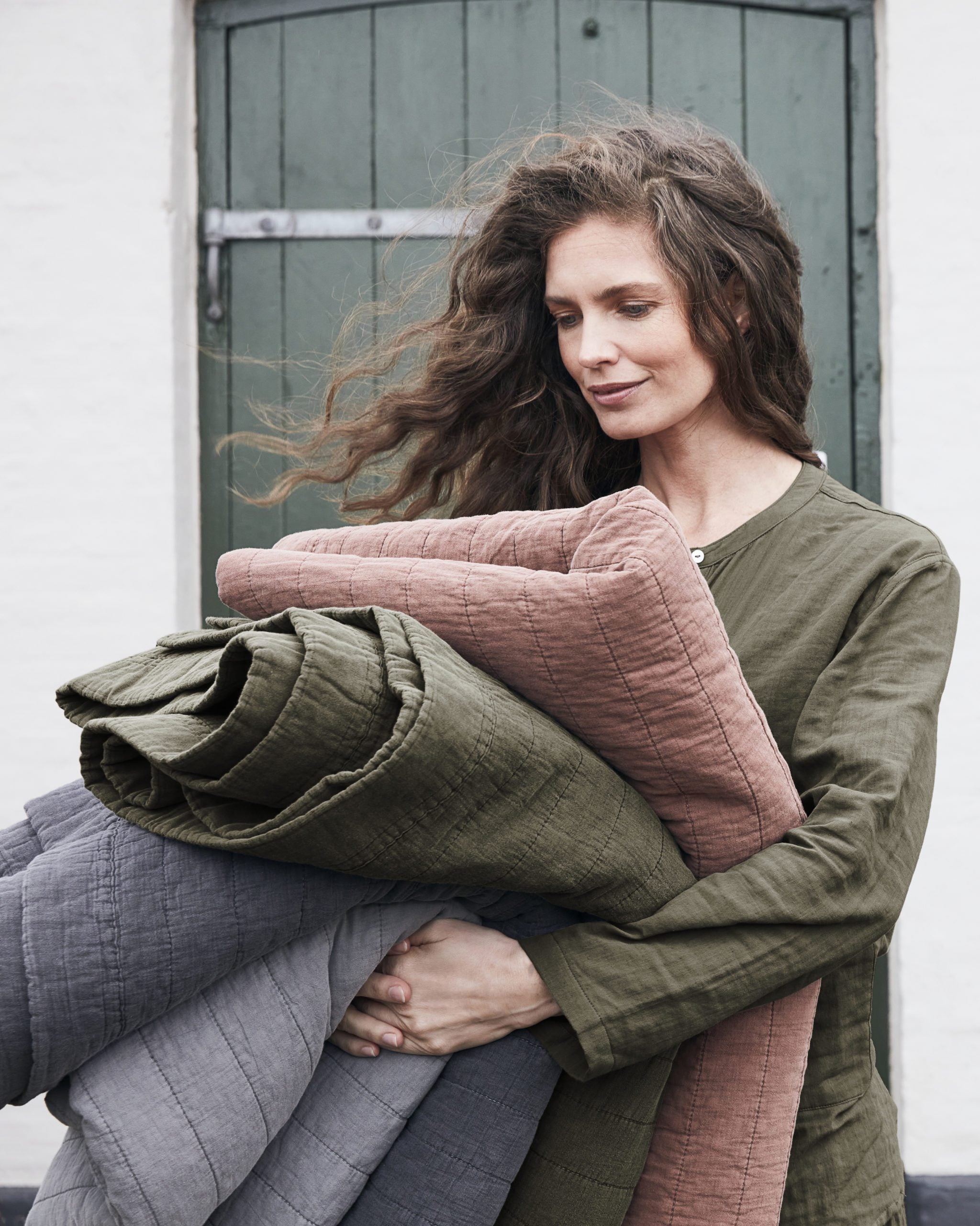 ByNord Bedsprei Magnhild Bark