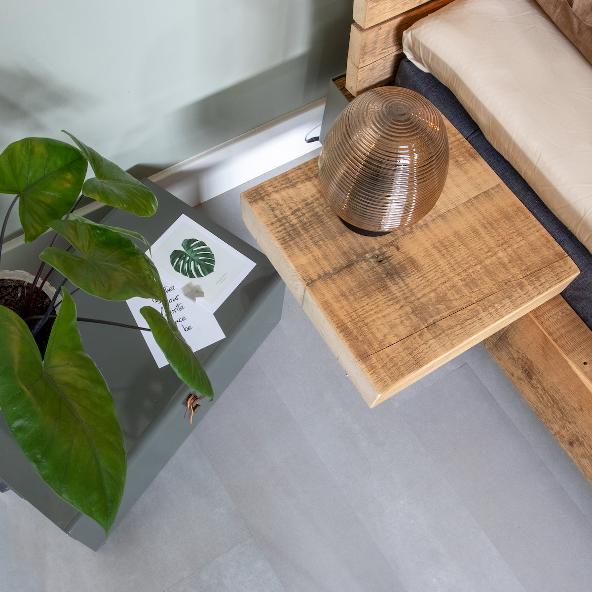 Bedplank grenen balken