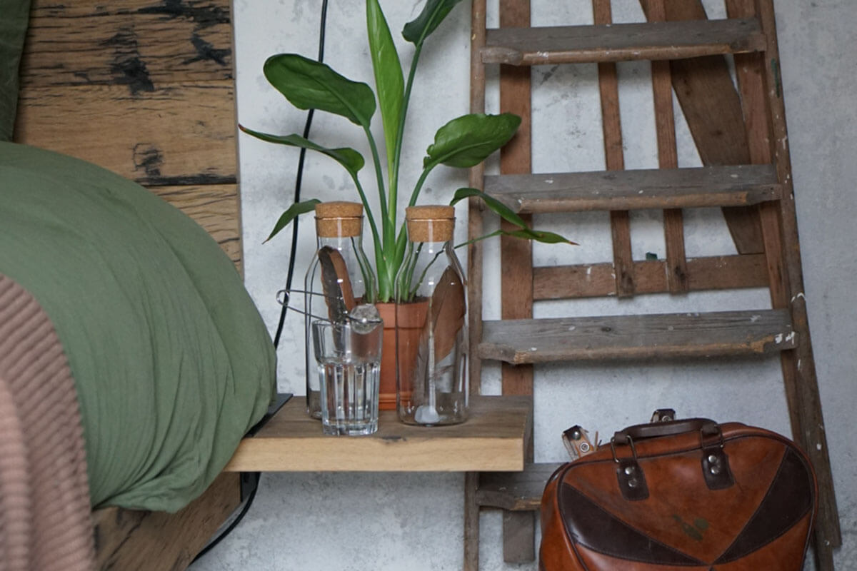Bedplank Oud Eiken