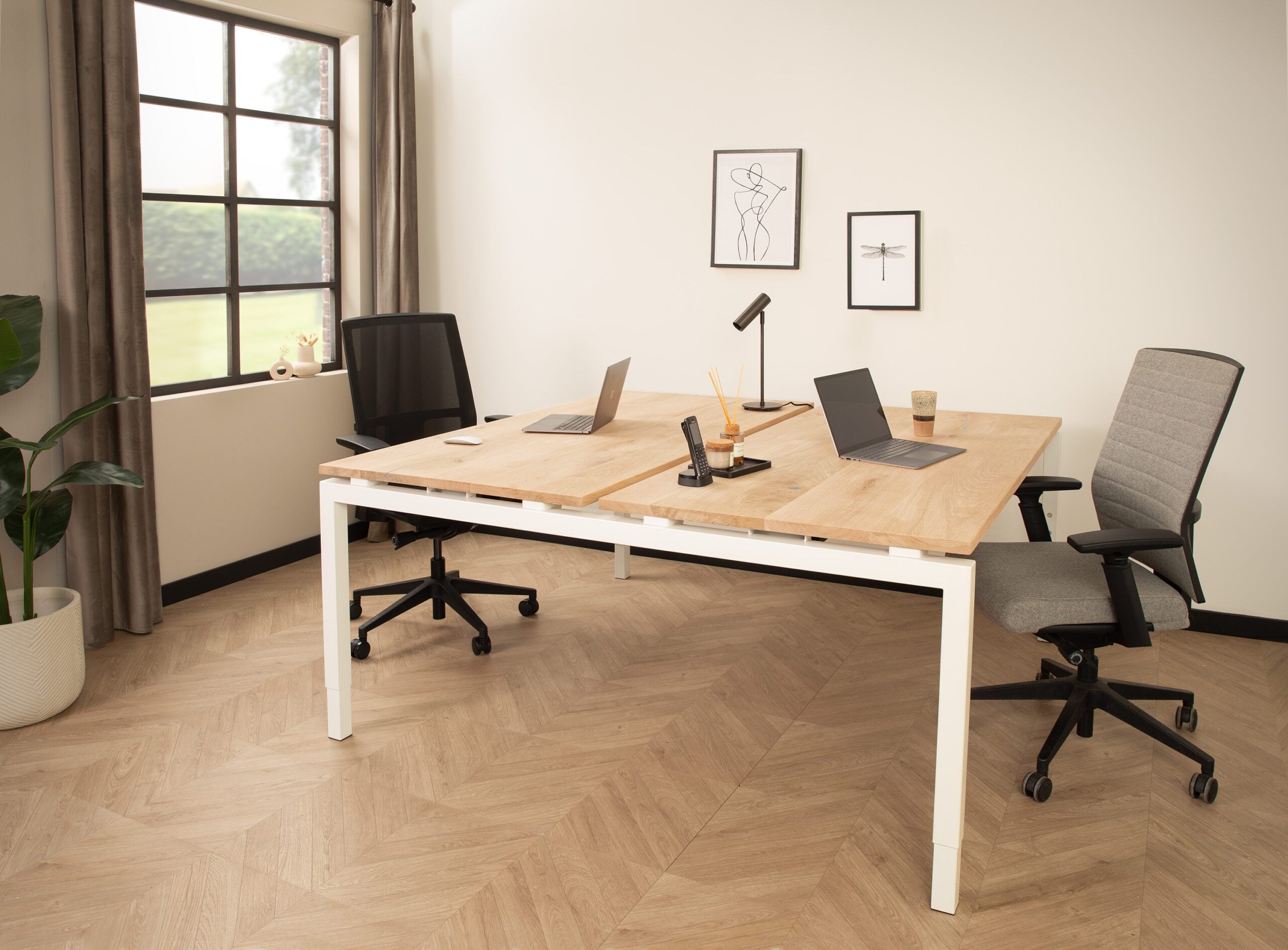 Duo bureau Bens 160x165 cm