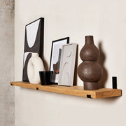 Wandplank Rustiek Eikenhout 4 cm dik op Maat