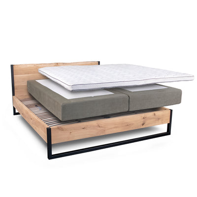 Gestoffeerd matras met topper V320 BOSTON
