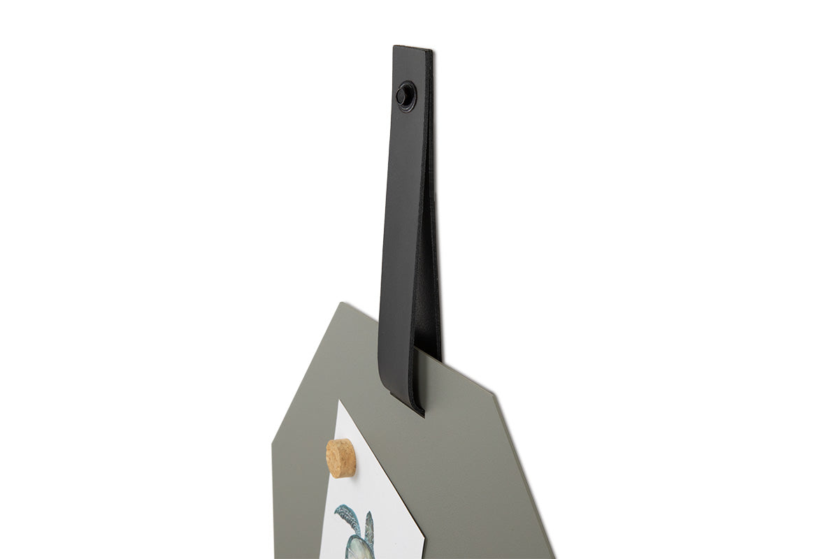Magneetbord Aimant hexagon 2 - Zwarte band