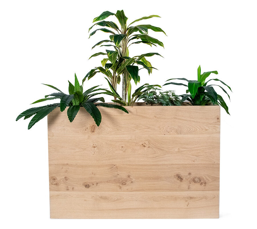 Plantenbak eikenhout