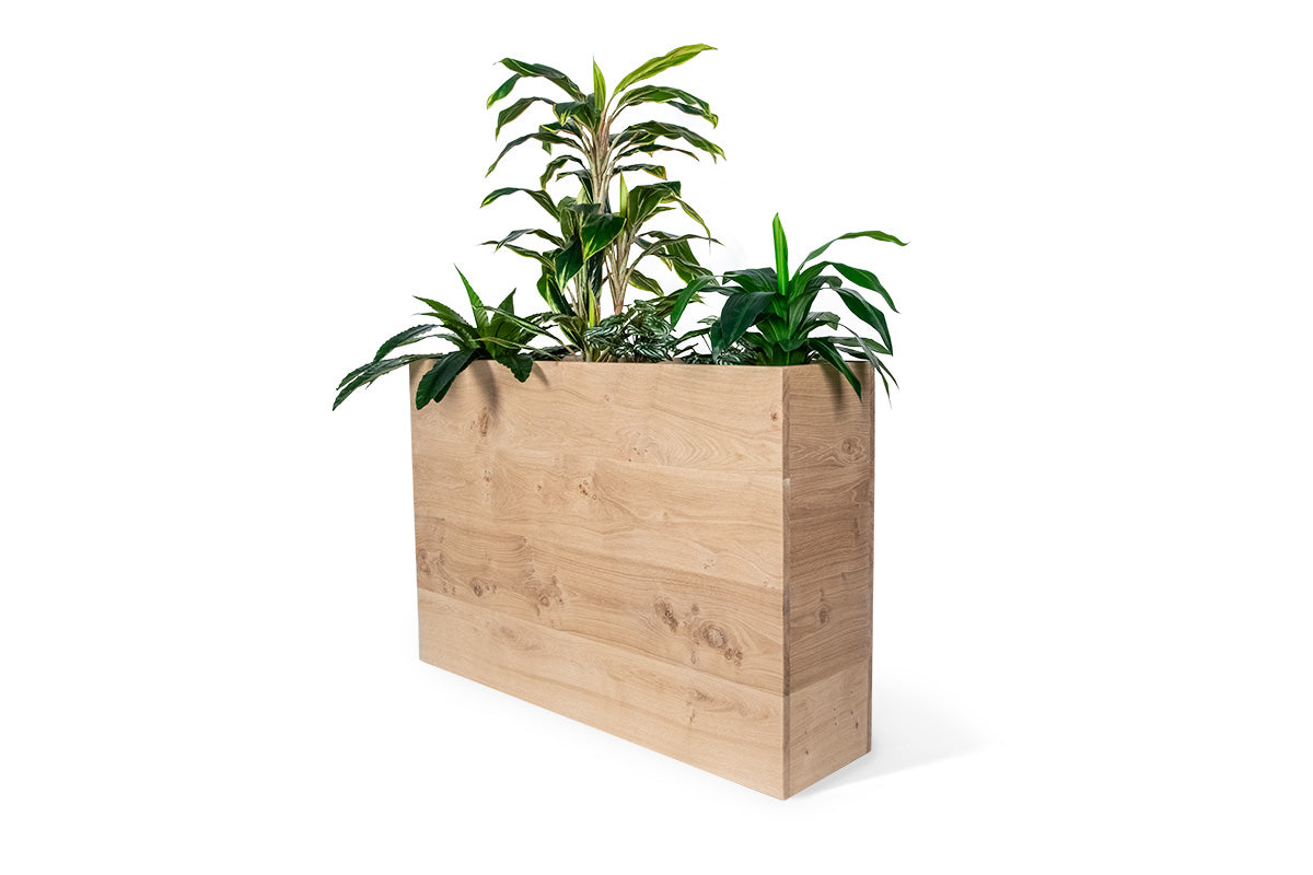 Plantenbak eikenhout