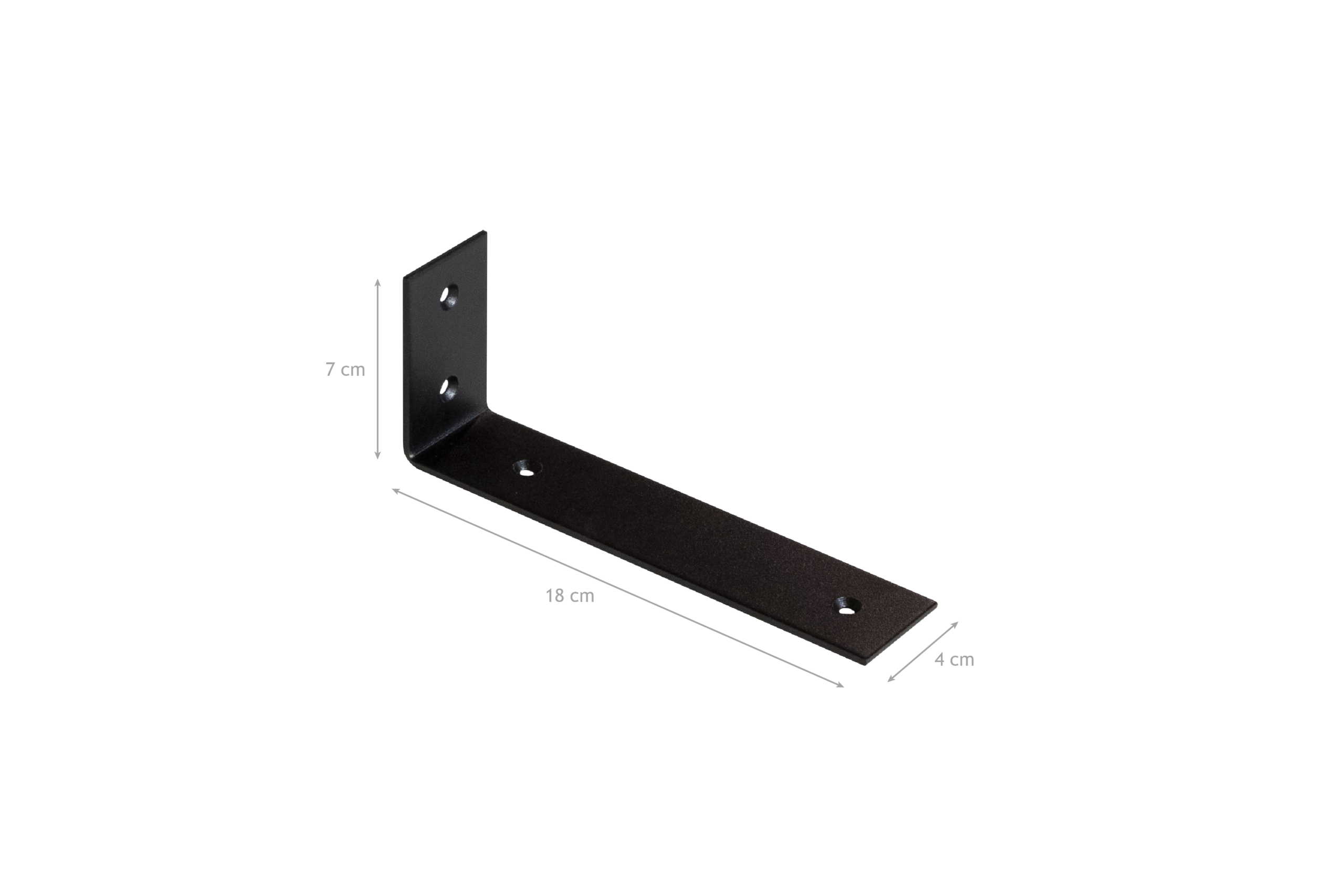 Stalen plankdragers (L-profiel) - 20 cm