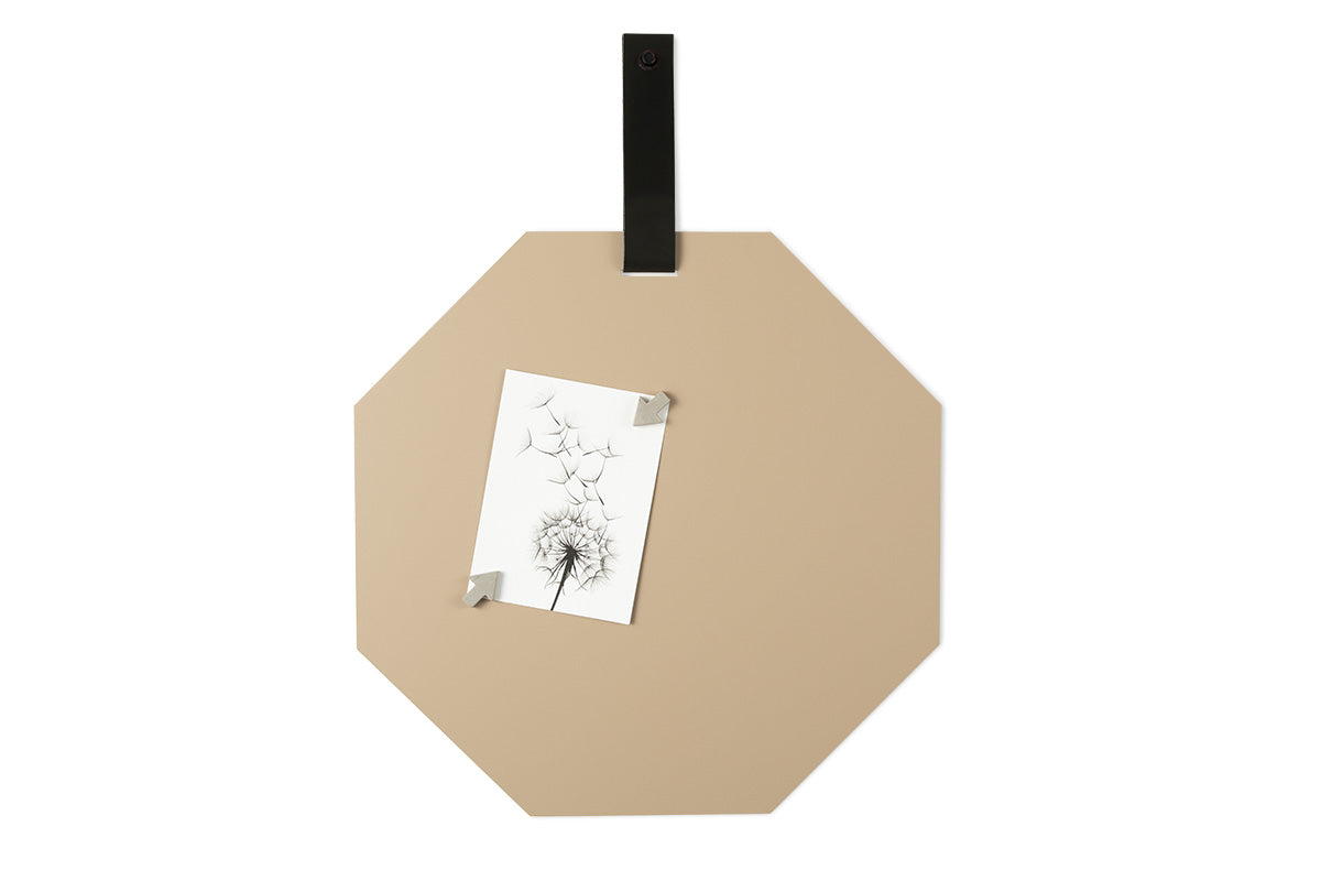 Magneetbord Aimant hexagon 3 - Zwarte band