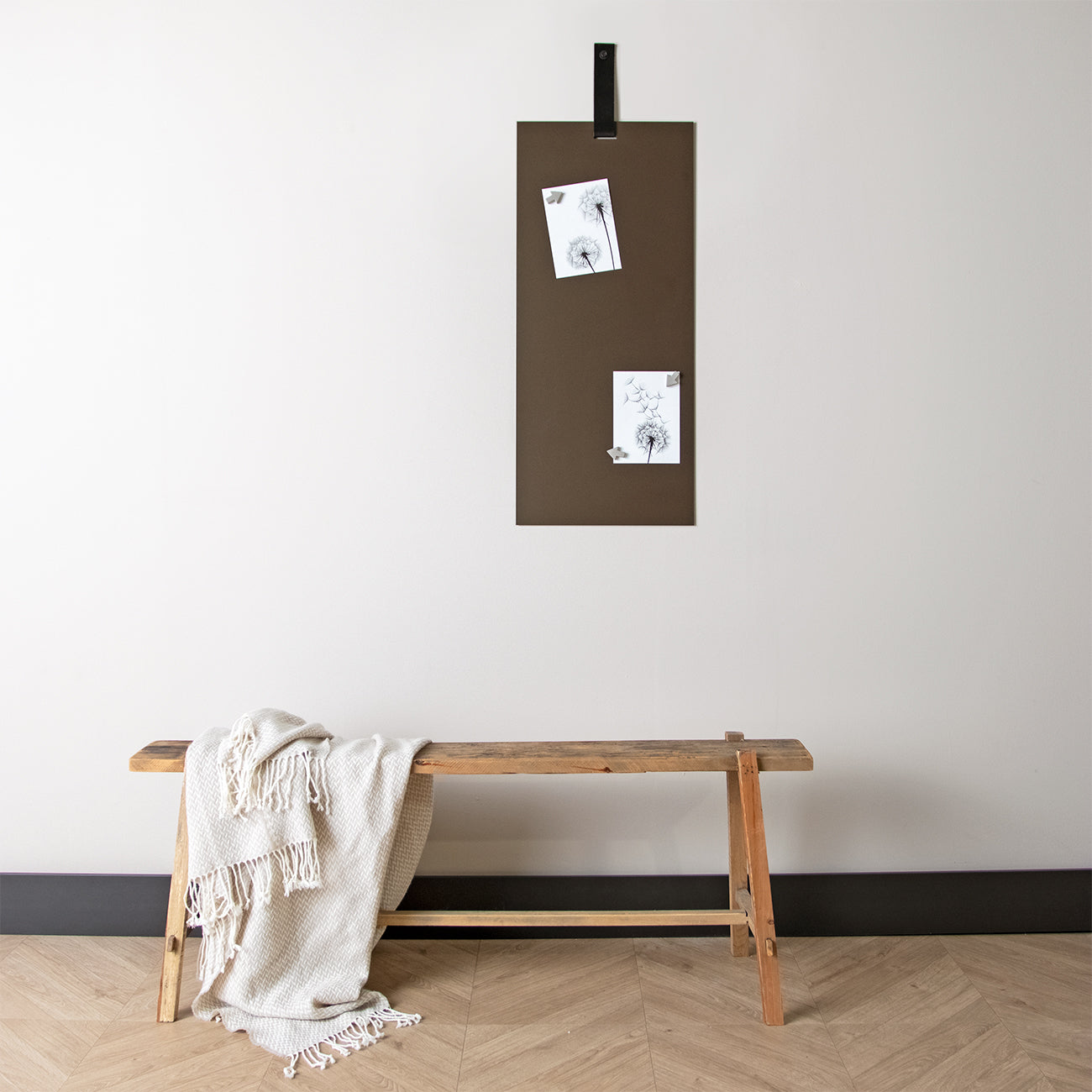 Magneetbord Aimant rechthoek anodic brown