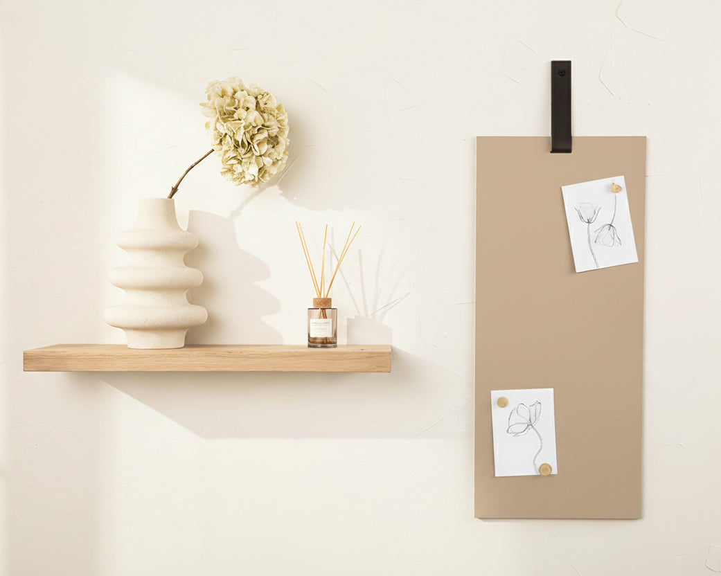 Magneetbord Aimant rechthoek Beige 2