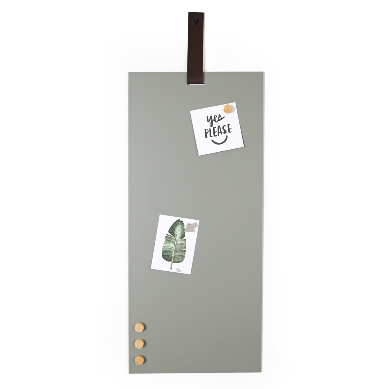 Magneetbord Aimant rechthoek Grijsgroen 2
