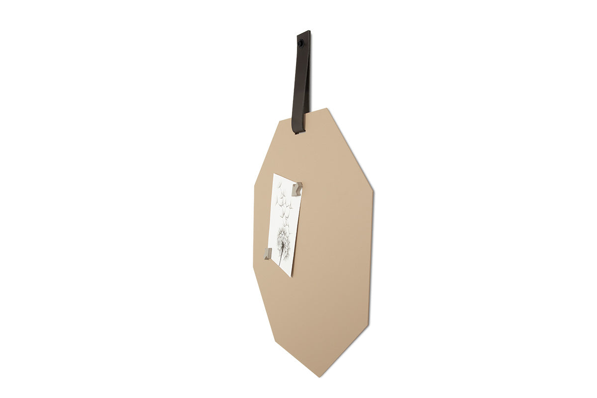 Magneetbord Aimant hexagon 3 - Zwarte band