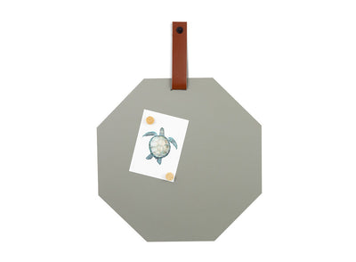 Magneetbord Aimant hexagon 2 - Cognac band