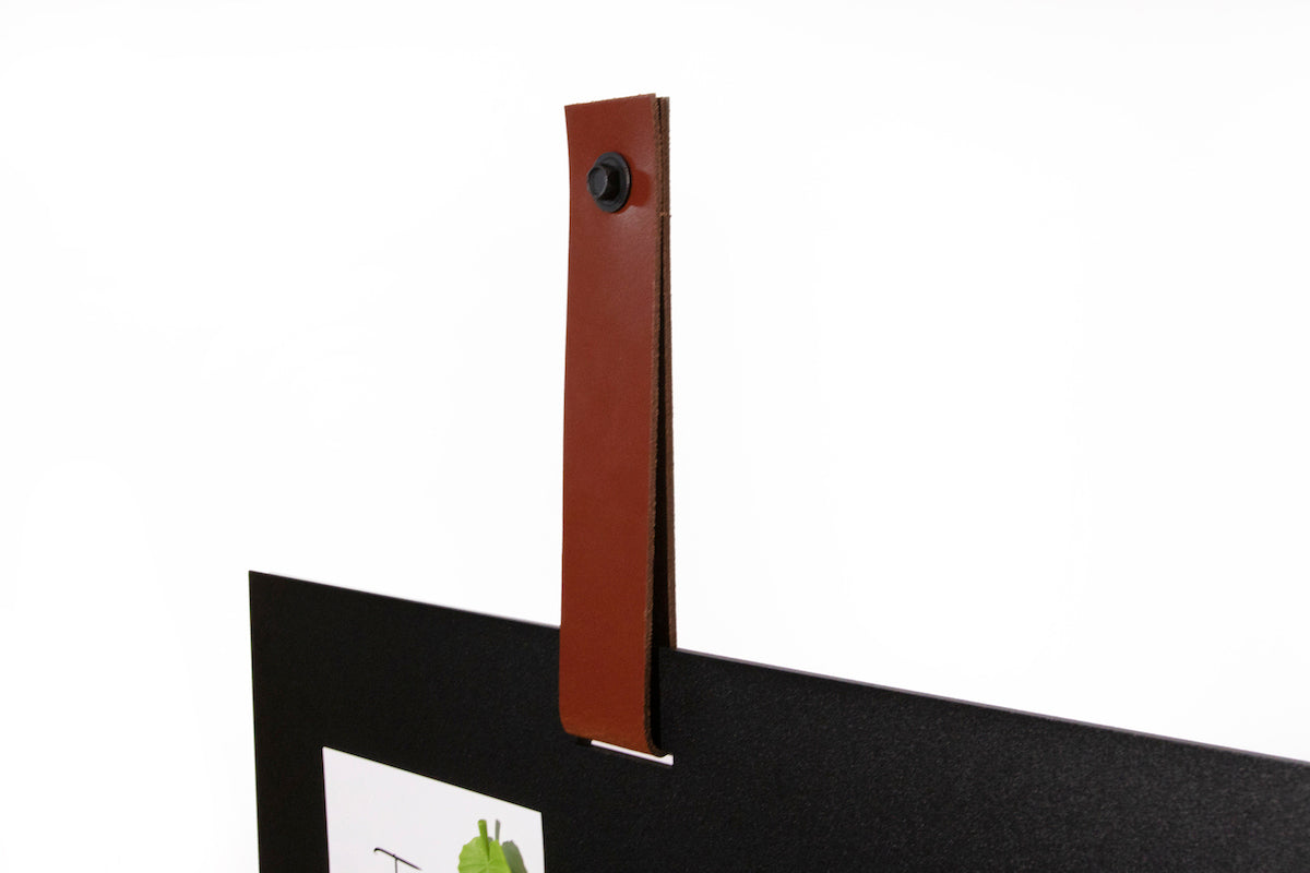 Magneetbord Aimant vierkant - Cognac band
