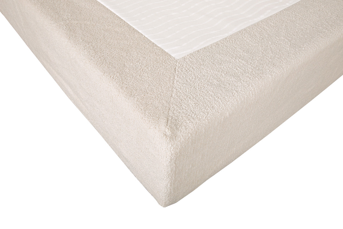Gestoffeerd matras met topper V320 Teddy