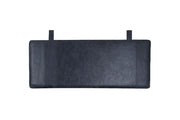 Lage Leren Hoofdbord Donkerblauw