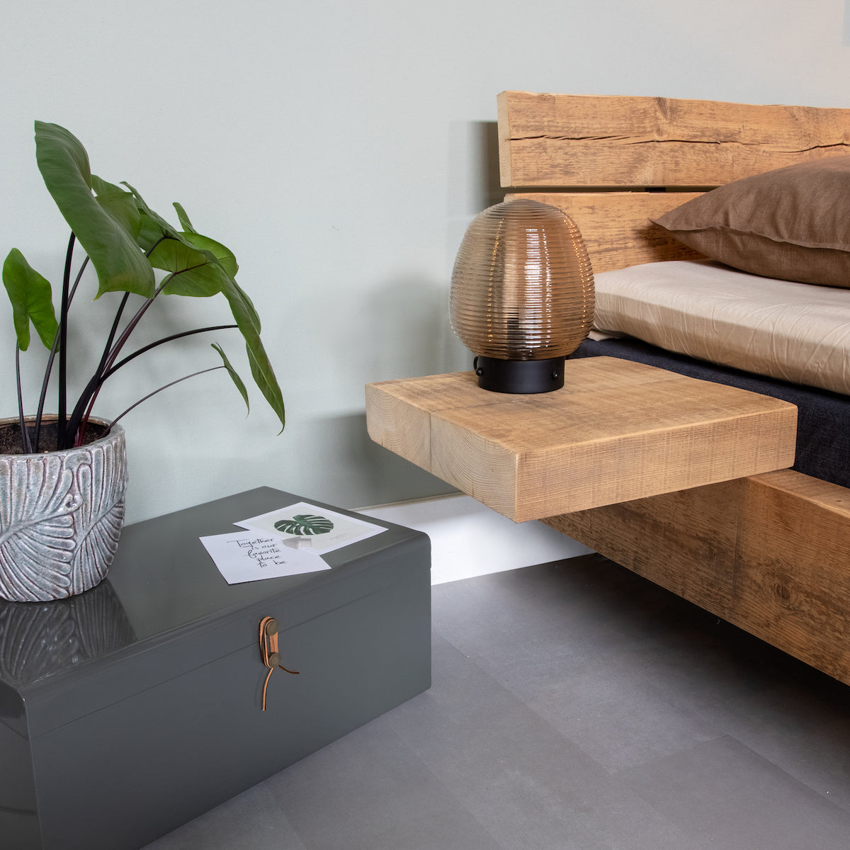 Bedplank grenen balken