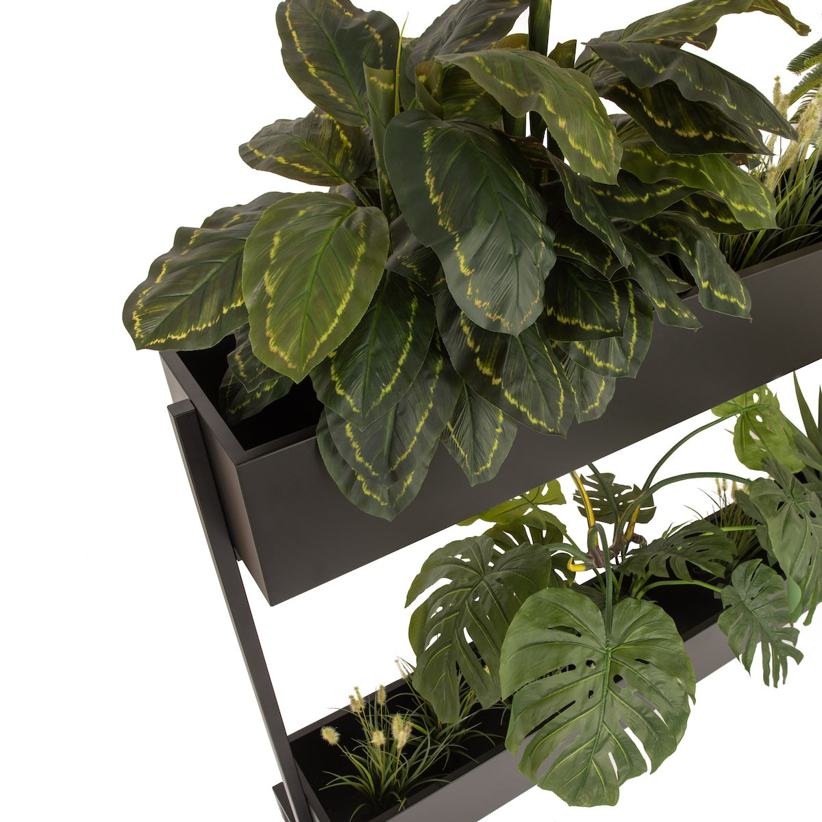 Stalen plantenbakken roomdivider