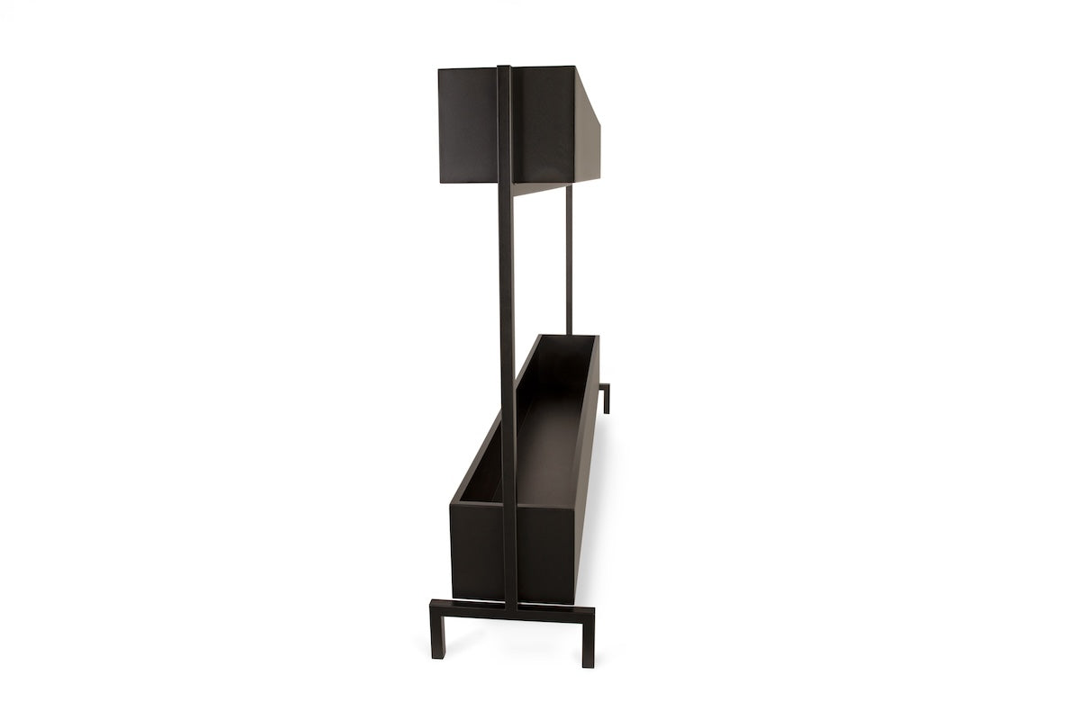 Stalen plantenbakken roomdivider
