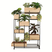 Roomdivider 150 cm met kunstplanten pakket C