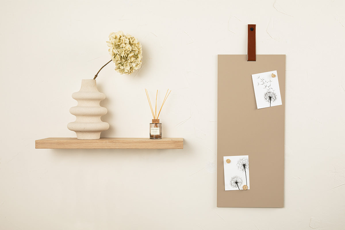 Zwevende Eiken Wandplank 4 cm dik - 40 tot 200 cm