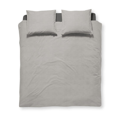 DAMAI Dekbedovertrek Organic Mik Grey 140x200/220