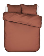 ESSENZA Minte Dekbedovertrek Terracotta