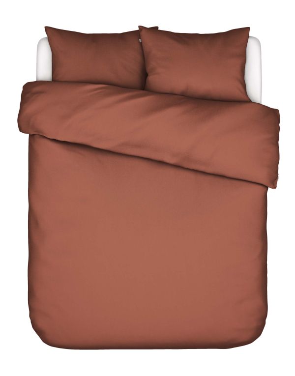 ESSENZA Minte Dekbedovertrek Terracotta