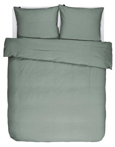ESSENZA Dekbedovertrek Guy Sea Green