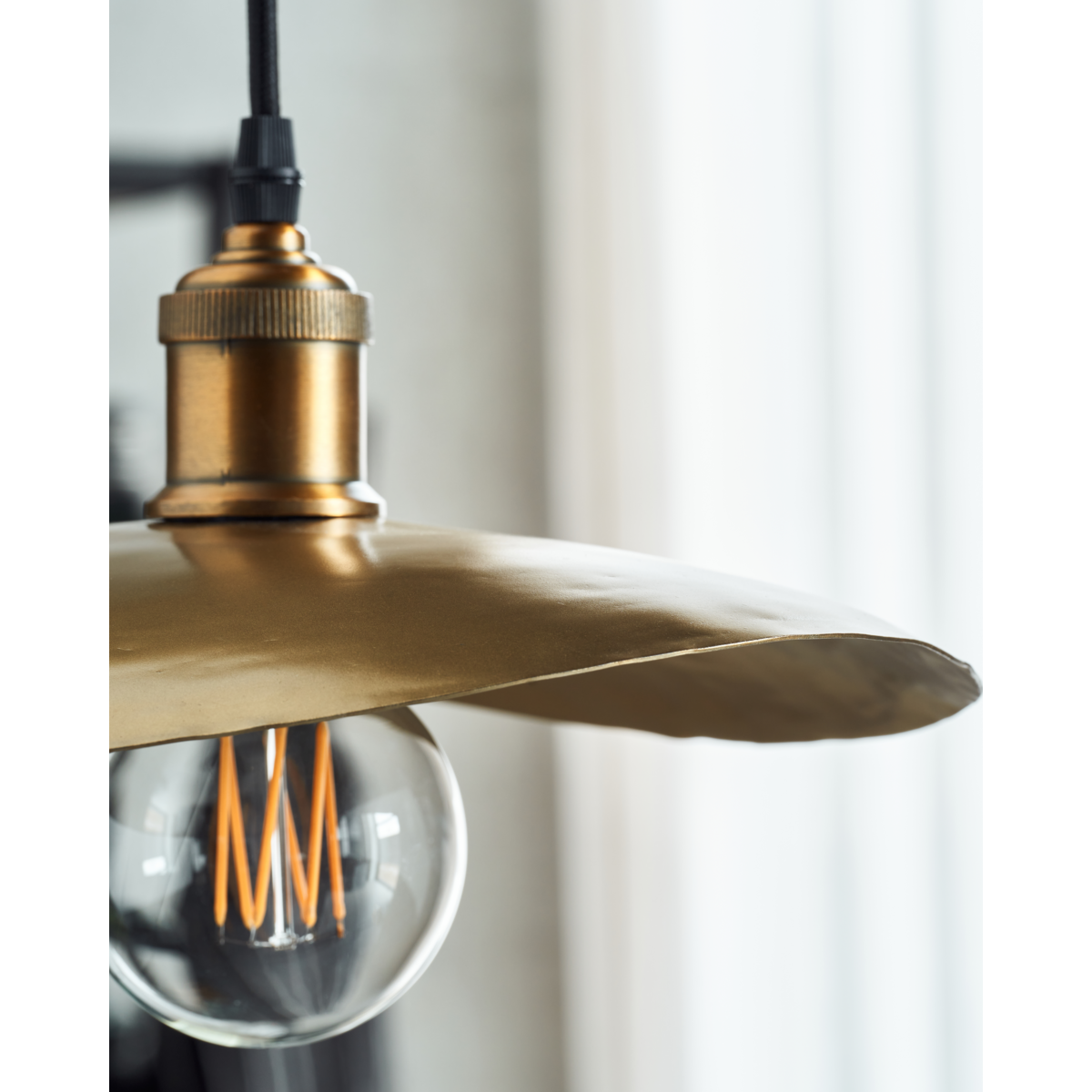 Lampenkap House Doctor Hatt Messing Ø30 cm