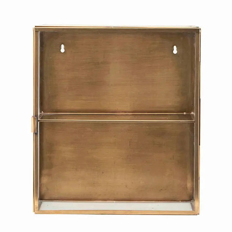 House Doctor wandkast brons en glas