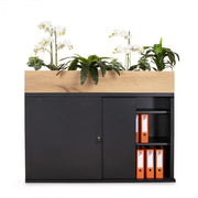 Schuifdeurkast met kunstplanten Pakket C