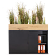 Schuifdeurkast met kunstplanten Pakket D