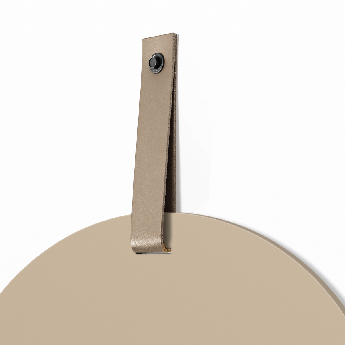 Magneetbord Mundo Beige Rond 60 cm Band beige