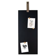 Magneetbord Aimant rechthoek Zwart - beige band