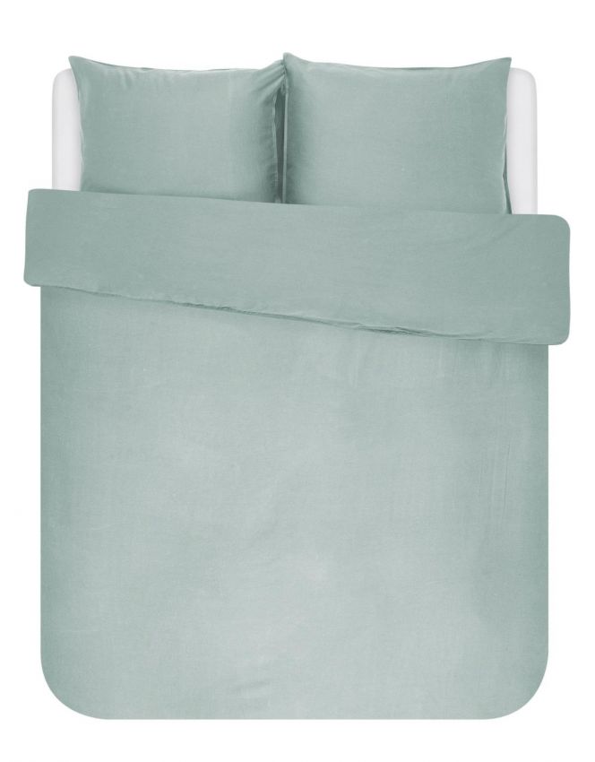 ESSENZA Minte Dekbedovertrek Dusty Green