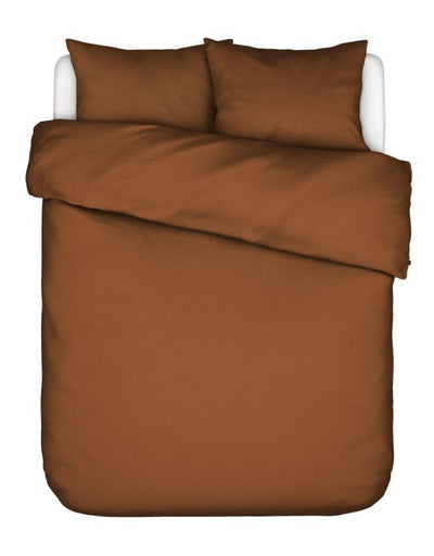 ESSENZA Minte Dekbedovertrek Leather Brown