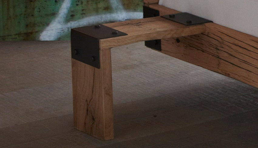 Aanhaakplank oud eiken
