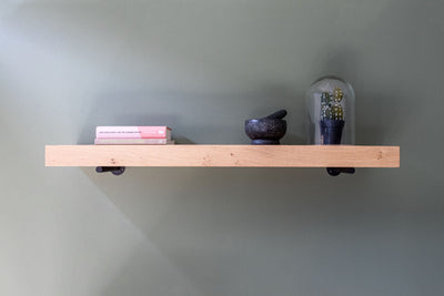 Wandplank Rustiek Eikenhout 6 cm dik
