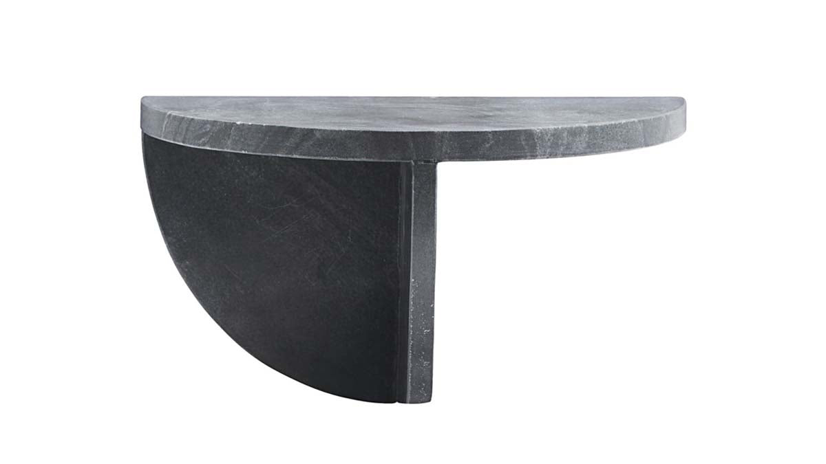 House Doctor Wandplank Mega van zwart marmer