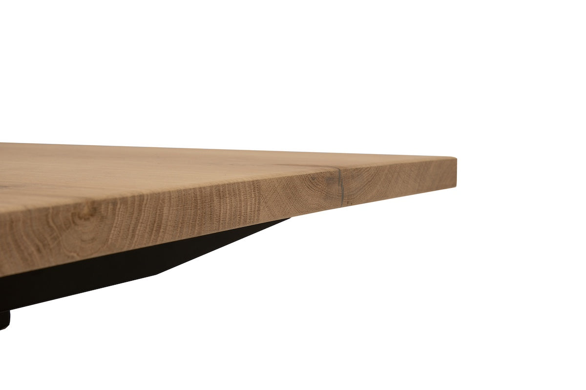 Zit sta bureau Vloon eiken blad 160x80 cm