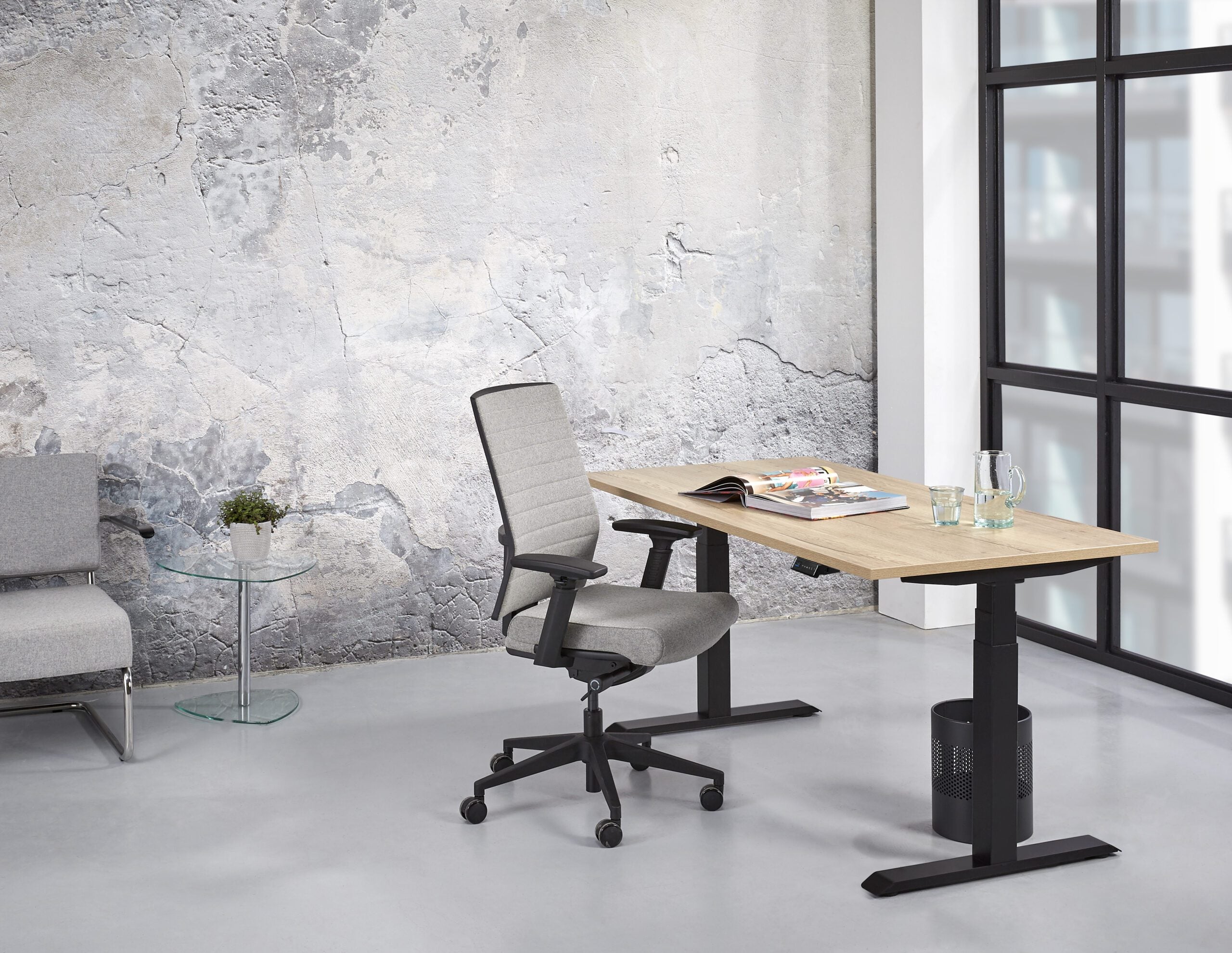 Zit sta bureau 180x80 cm Premium