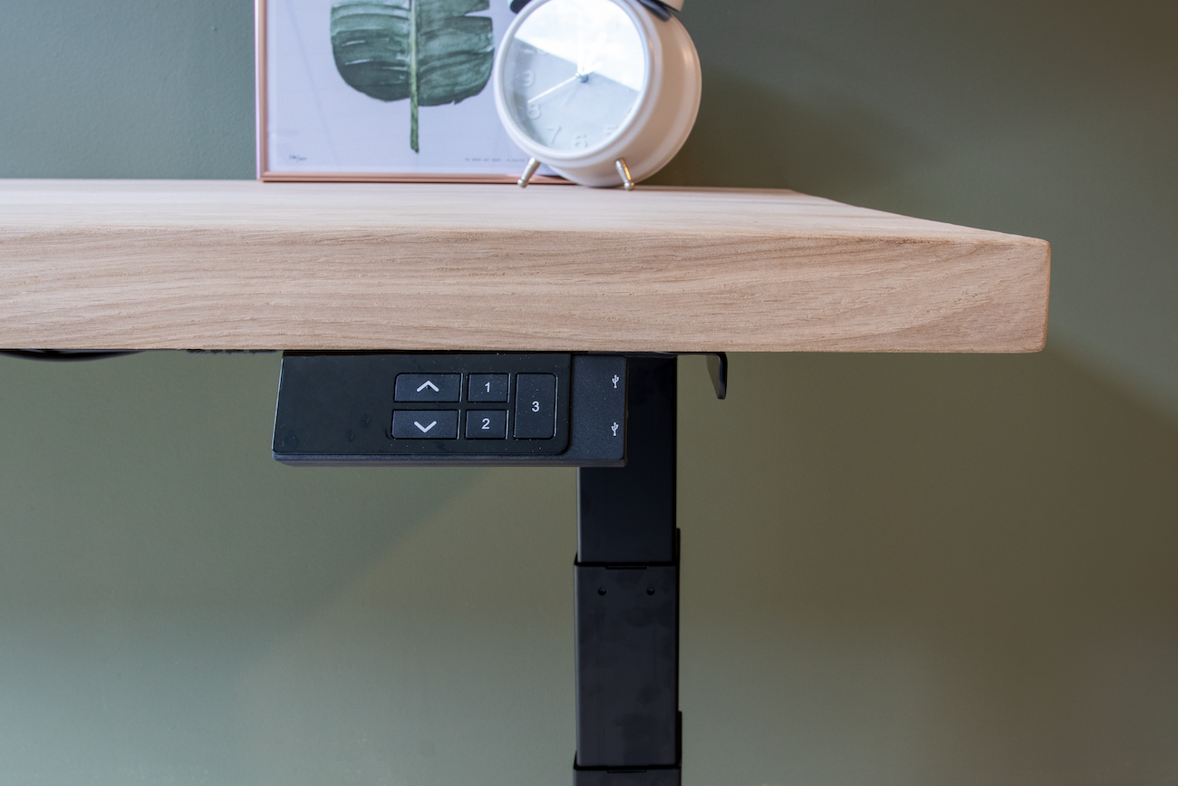 Zit sta bureau Eikenhout 160 cm