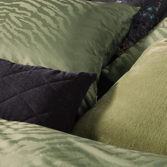 ESSENZA Dekbedovertrek Belen Forest Green - Afbeelding 5