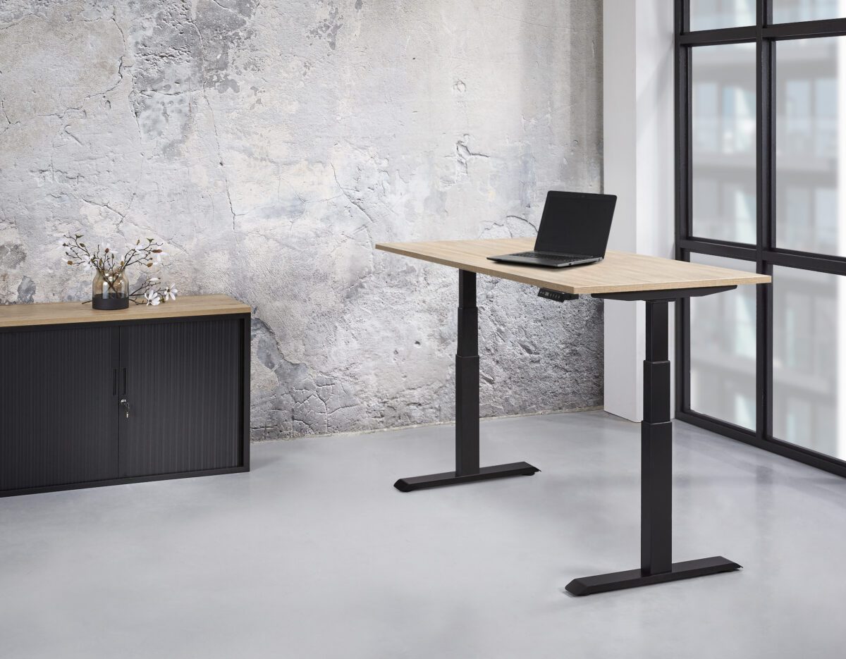 Zit sta bureau 140x80 cm Premium - Afbeelding 3
