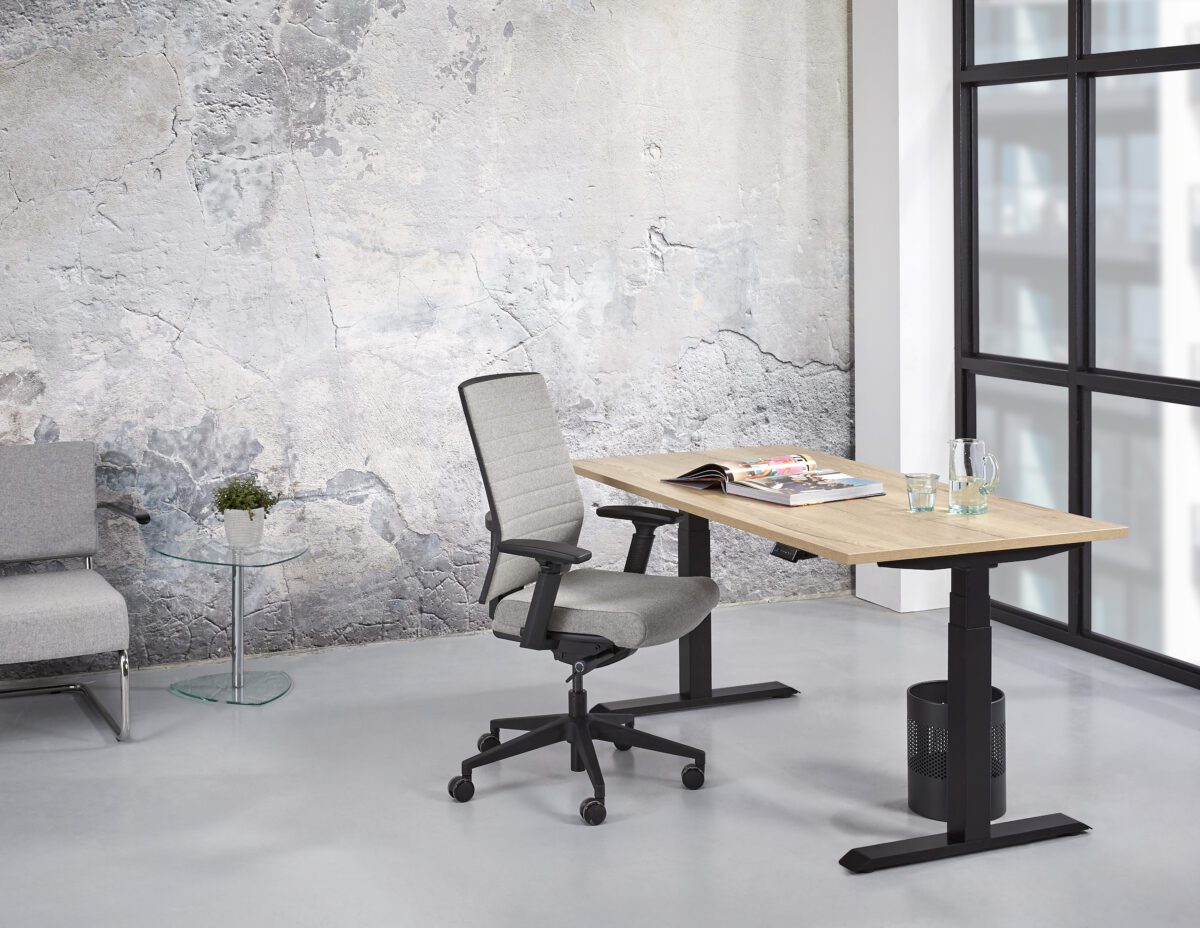Zit sta bureau 140x80 cm Premium - Afbeelding 2